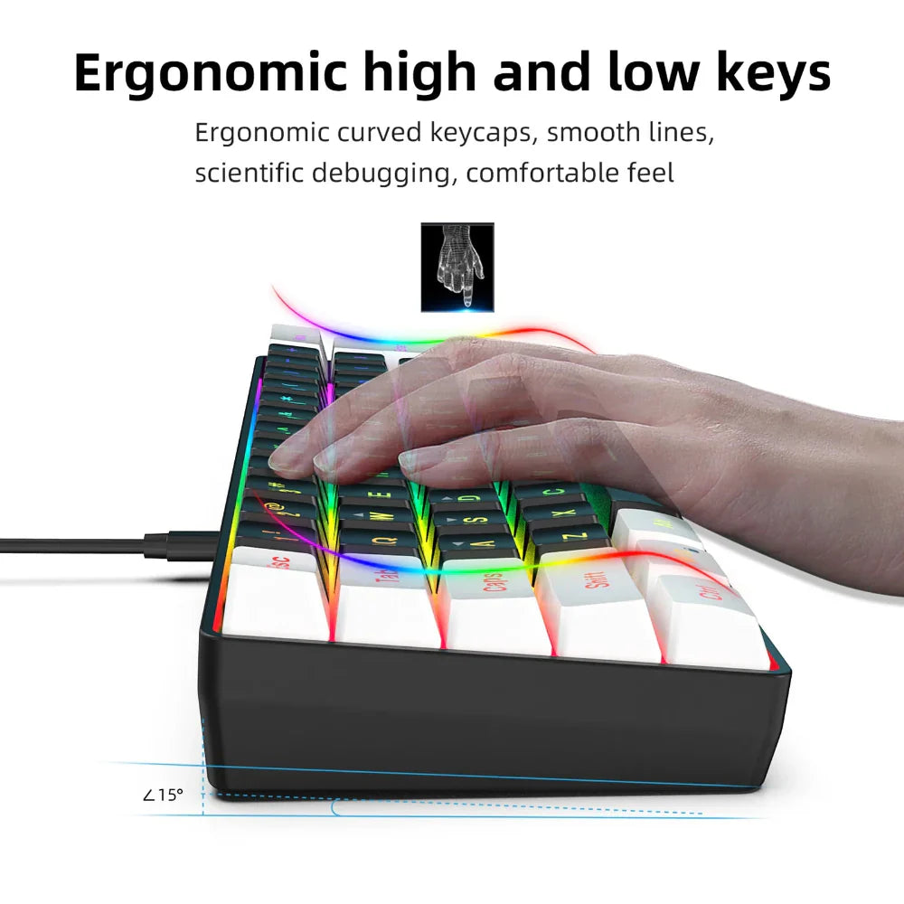RGB Dragon Keyboard and Mouse Bundle - Clarifying the Product's Meaning while Distinguishing it from the Original