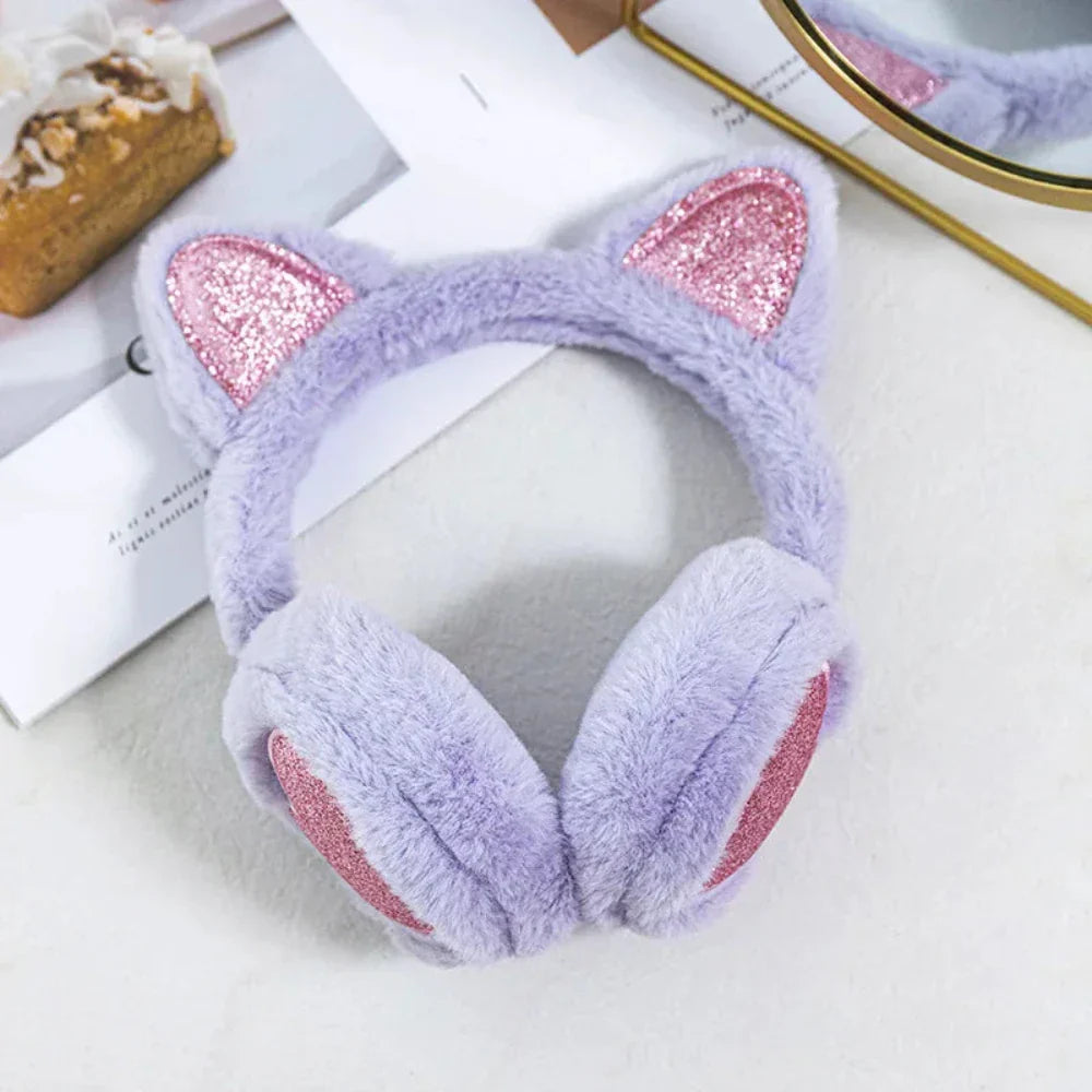 Cat Ear Earmuffs for Girls
