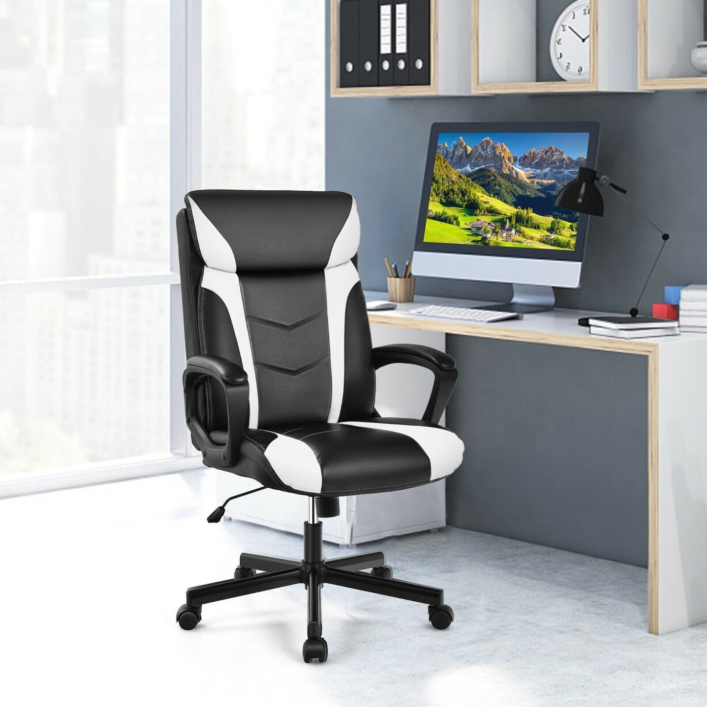 Gaming Racer Inspired Office Computer Chair