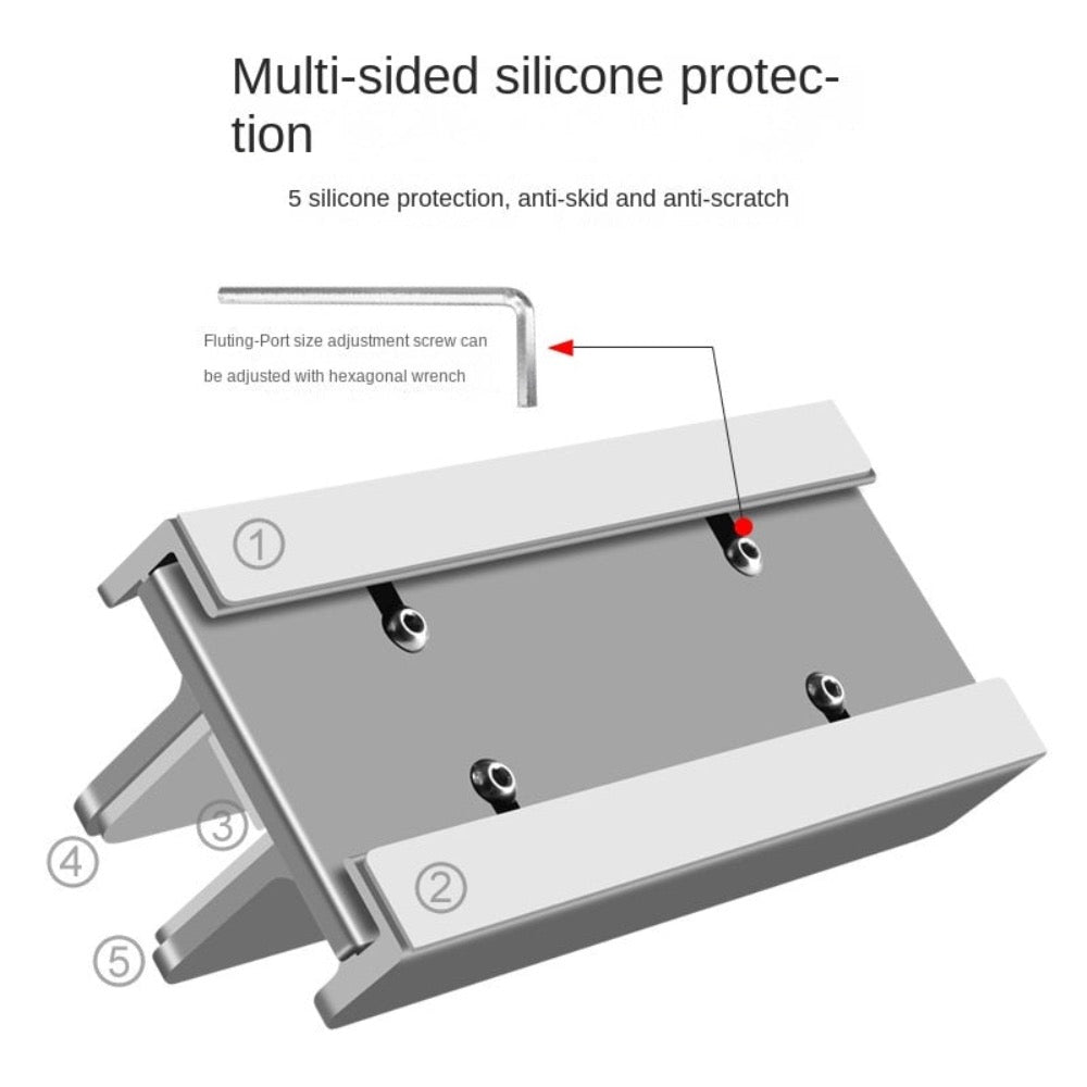 Two Slot Vertical Notebook Holder