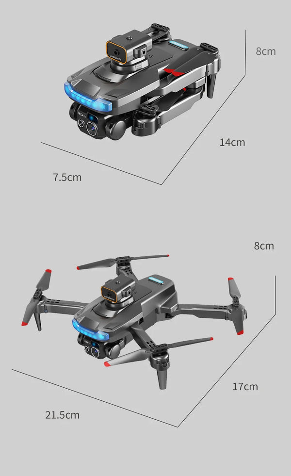 Smart Dual-Camera Ninja Phantom 15PRO Drone with Dragon-like Design