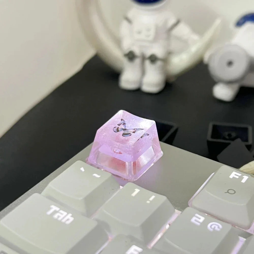 Keycap with Butterfly Design