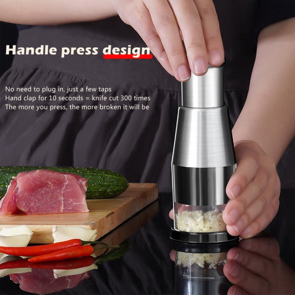 Kitchen Garlic Crusher Appliance