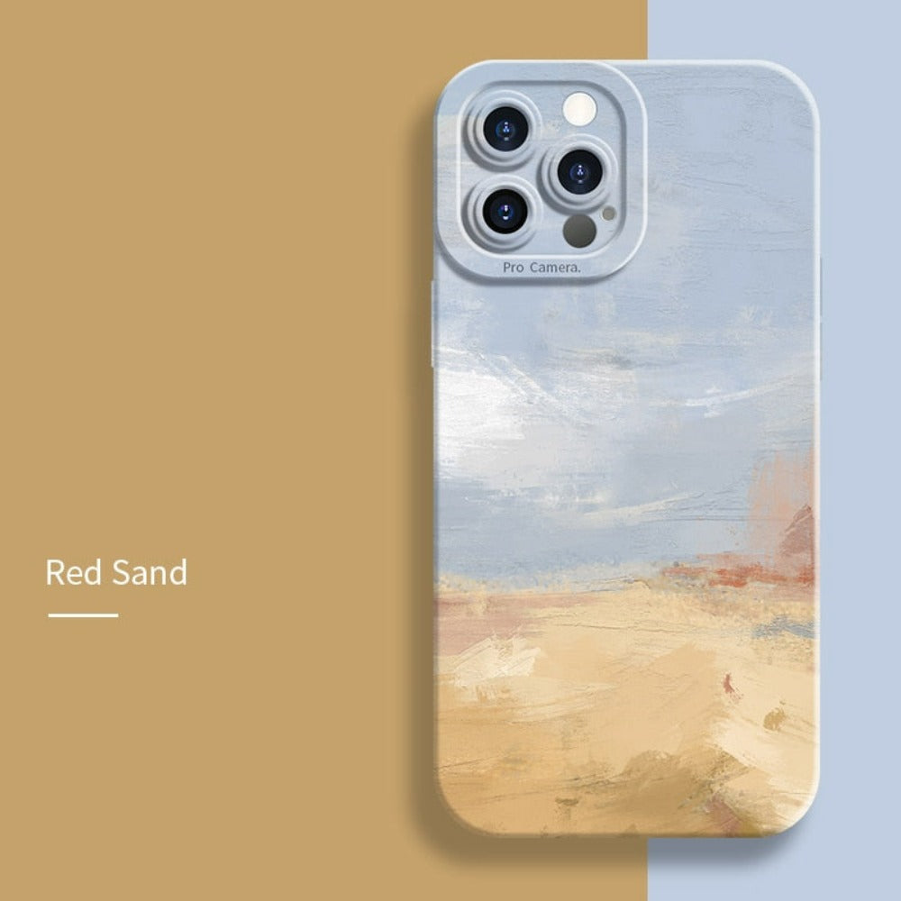 Watercolor-Style Case for iPhone - A Vivid and Artistic Phone Cover