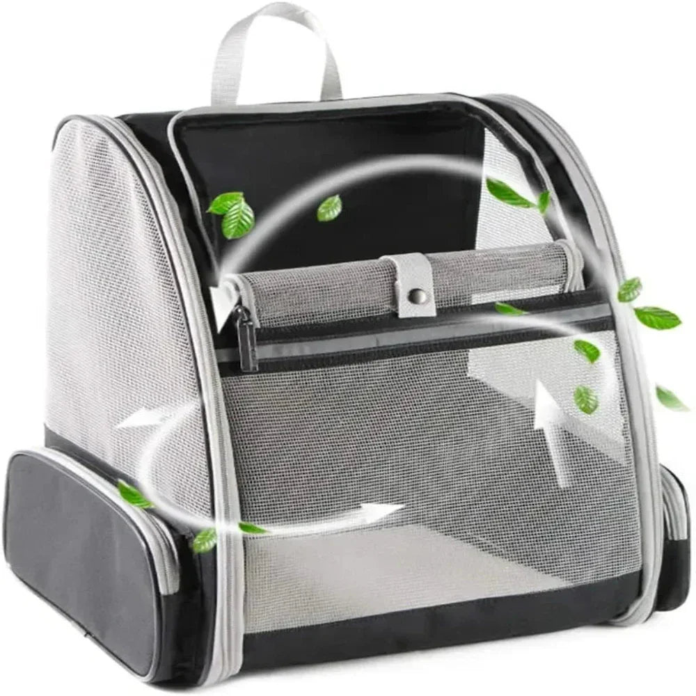 Pet Travel Backpack - Airy and Ventilated