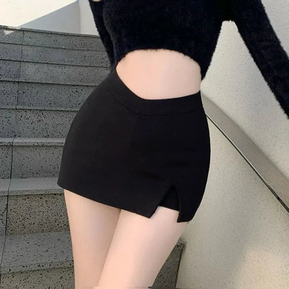 High Waisted Mini Skirt for Women's Party Wear