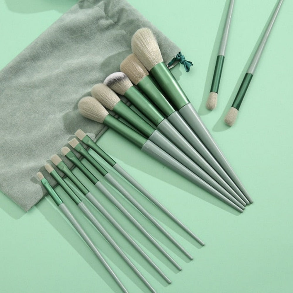 13-Piece Cosmetic Brush Collection