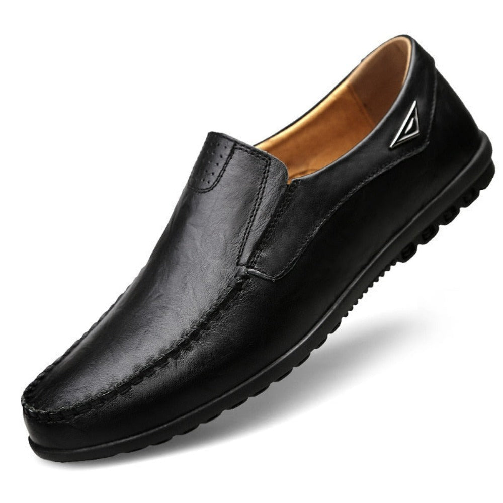 Soft Vegan Leather Men's Casual Loafers
