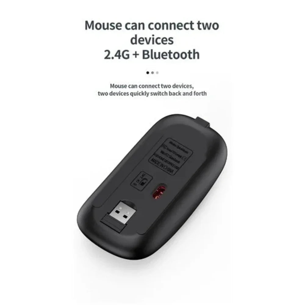 Rechargeable Bluetooth Set with Wireless Keyboard and Mouse