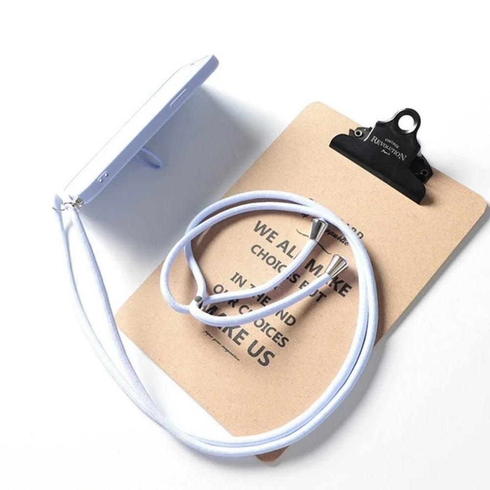 Rope Ring Crossbody Phone Case with Stand for iPhone - A Hands-free Solution