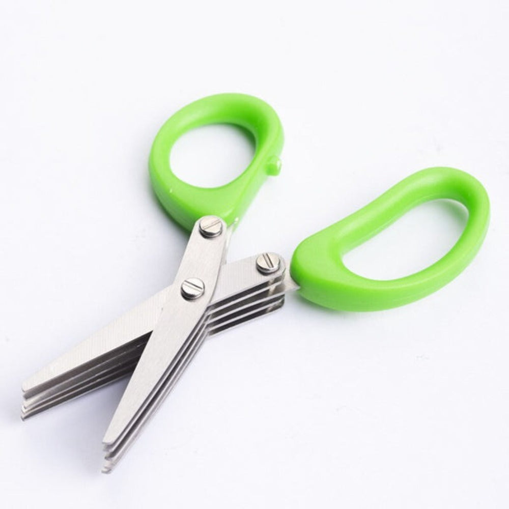 Stainless Steel Scissor for Chopping Vegetables with Multiple Layers
