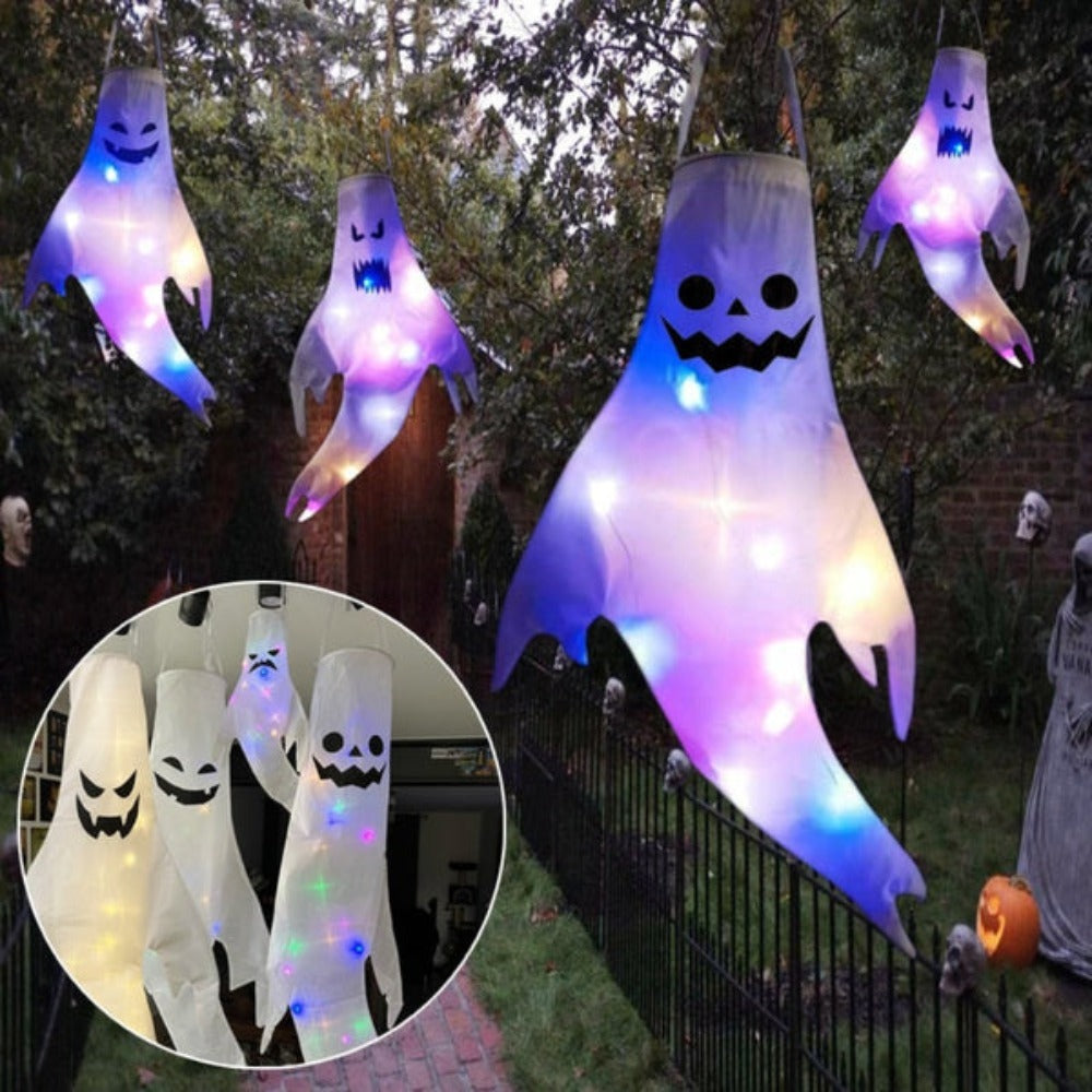 Outdoor Hanging Ghost Decor for Halloween