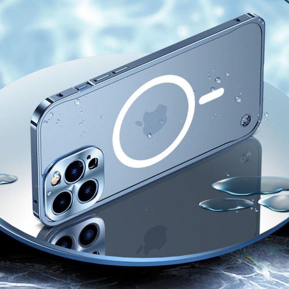 Metal Frame Premium Protective Case for iPhone: Enhancing Style and Durability