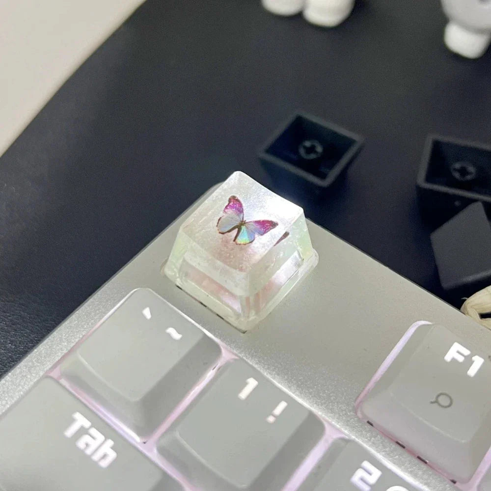 Keycap with Butterfly Design