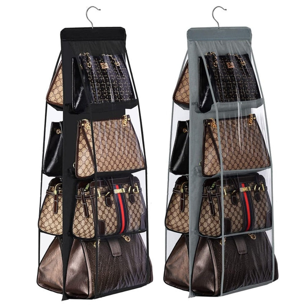 Hanging Handbag Organizer for a Neat and Tidy Closet