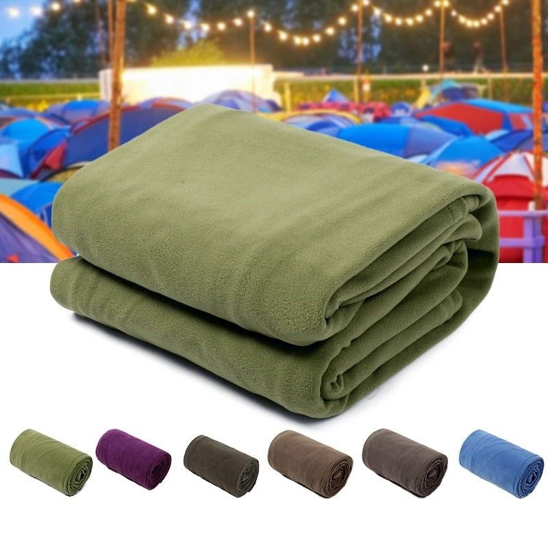 Polar Fleece Lightweight Sleeping Bag for Camping