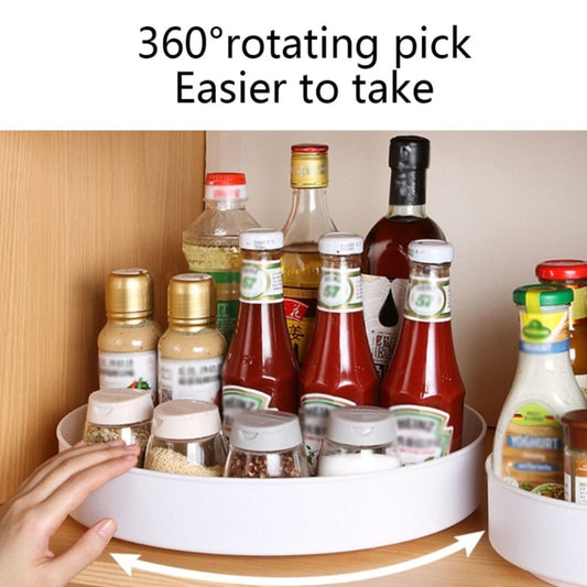 Spice and Sauce Rack Organizer that Rotates