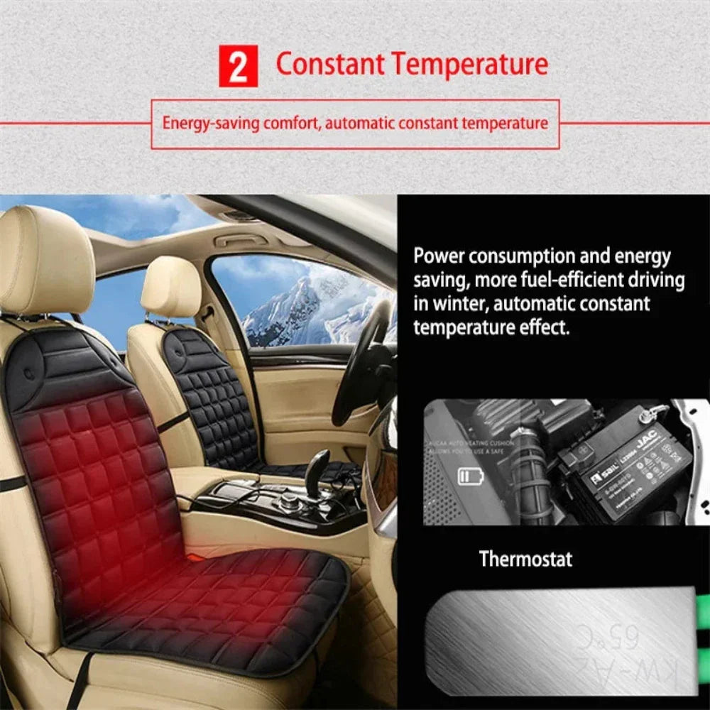 Heated Mat for a Cozy and Snug Car Ride on 12V