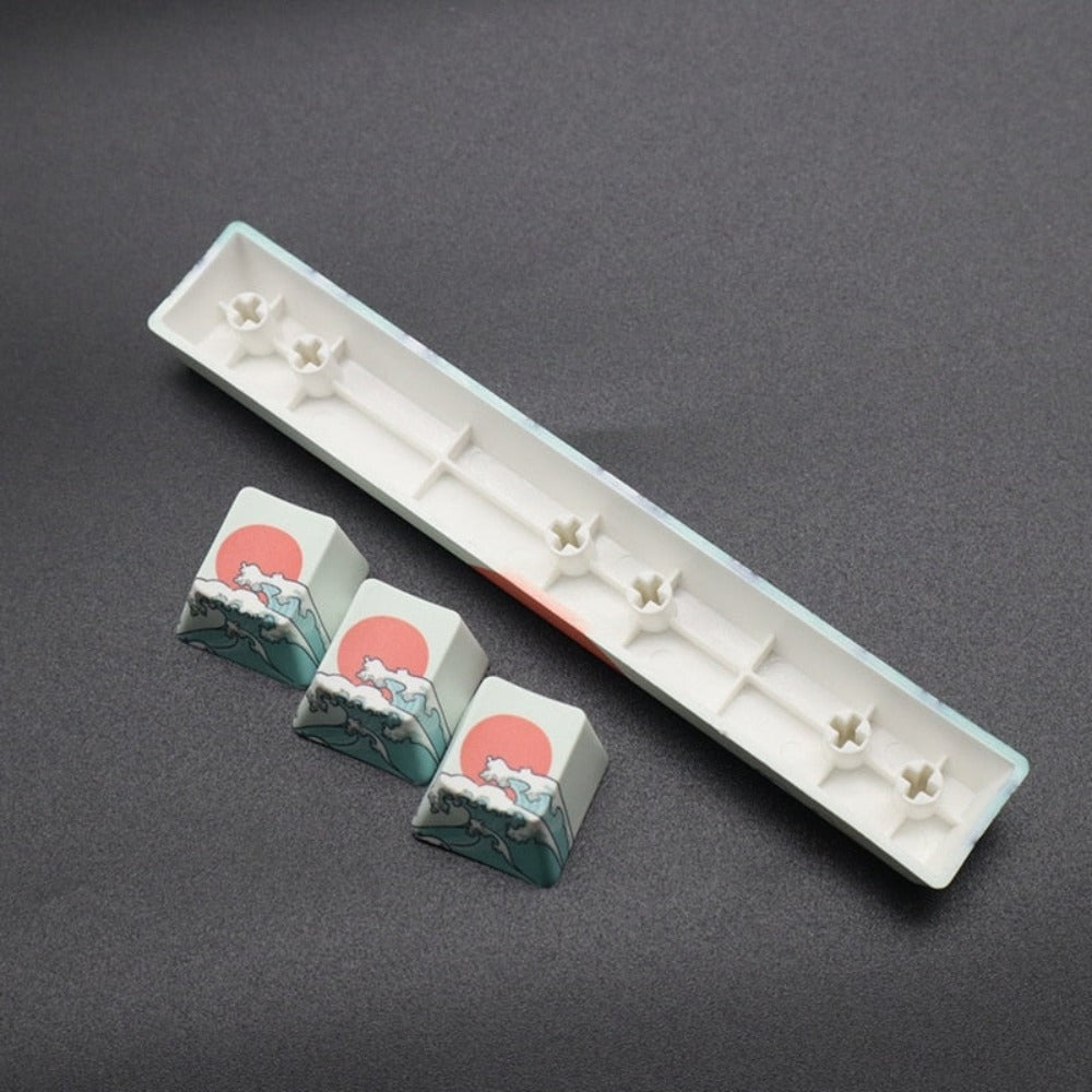2-Piece Set of Japanese-Inspired Keycaps