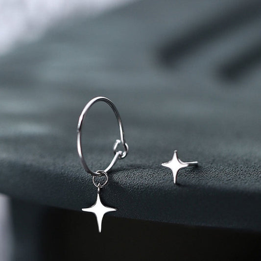 Earrings with Starry Hope Motif