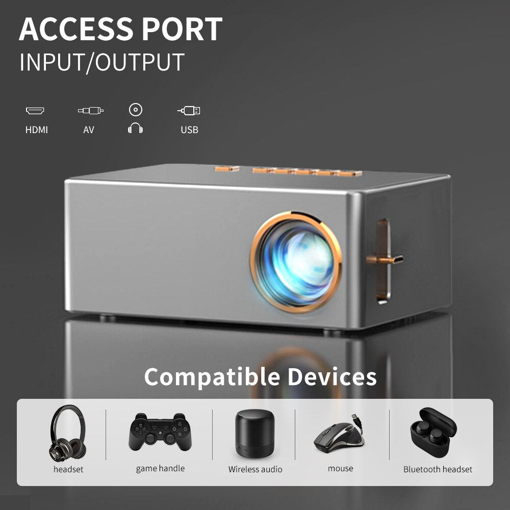 1080P Wireless Miracast Projector by ""