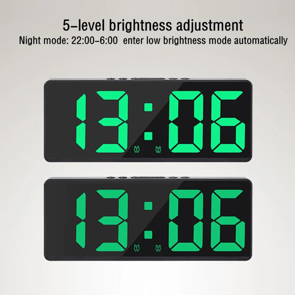 LED Temperature Schedule Reminder Clock