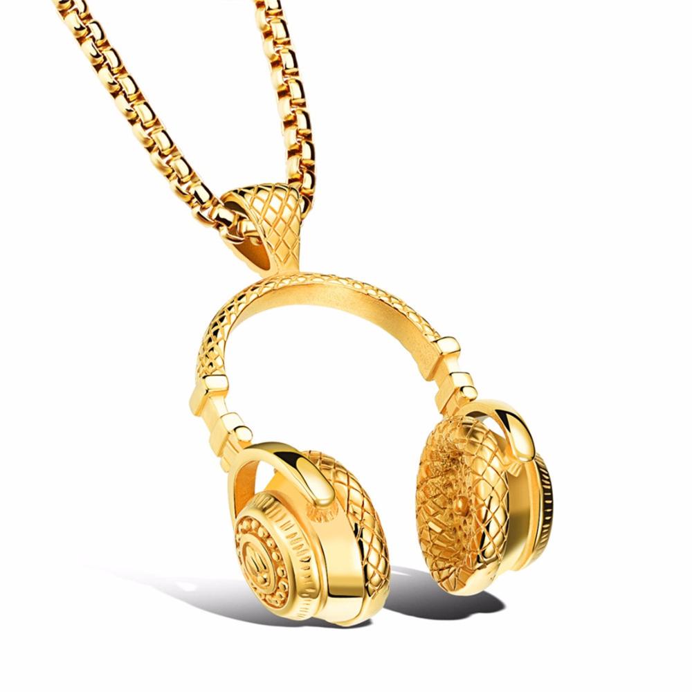 Hip Hop Necklace: A Stylish Headphone Pendant