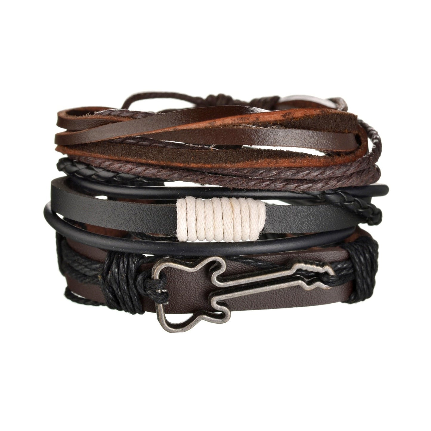 Gothic Layered Bracelet for Men