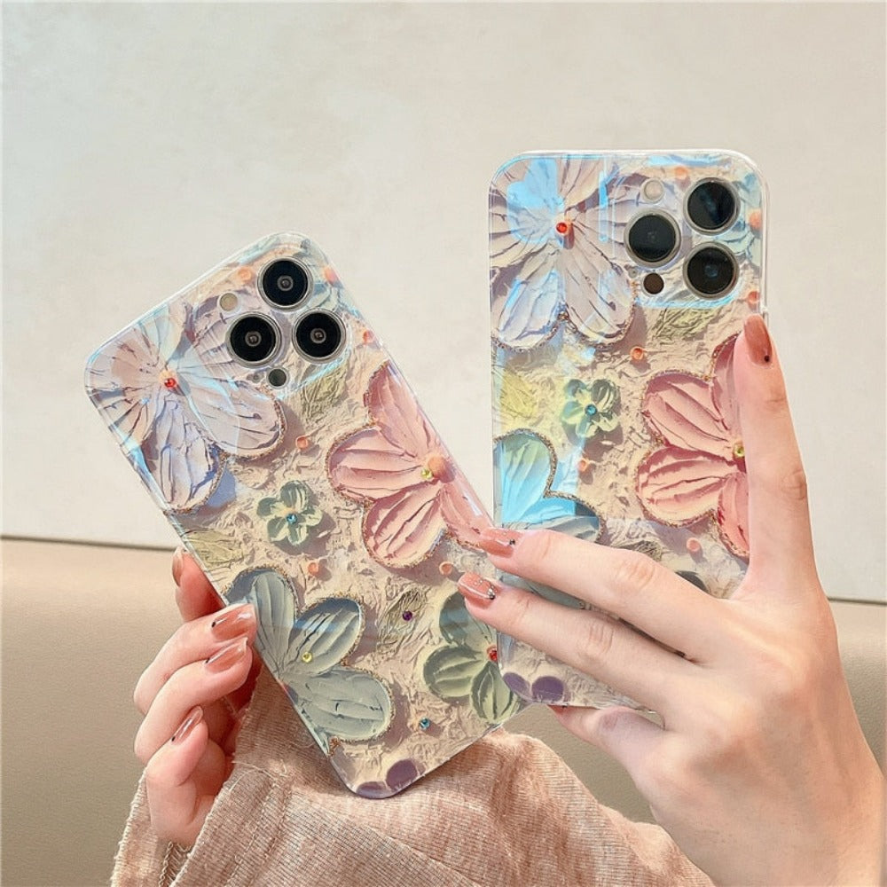 Blossom Design Case for iPhone with Nature Inspired Print