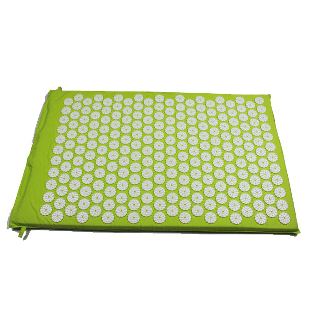 Massage Mat for Relaxation and Relief of Tension using Acupressure Techniques