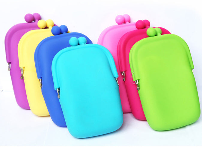 Silicone Pocket for Keys and Change - Set of 2