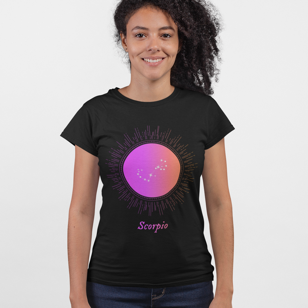 Gradient Zodiac T-Shirt for Women