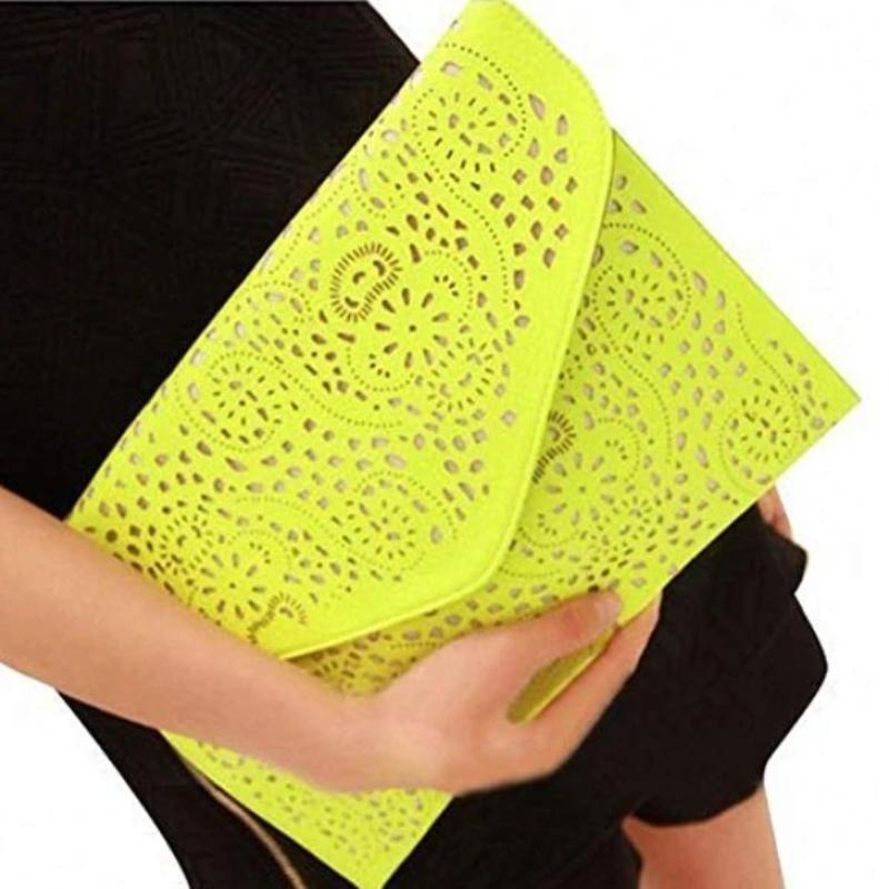 Chain Strap Laser-Cut Clutch by Coseey: A Revised Title