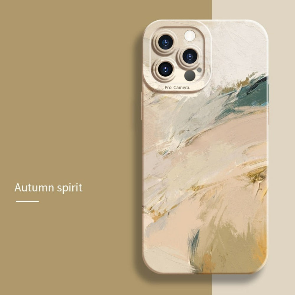Watercolor-Style Case for iPhone - A Vivid and Artistic Phone Cover
