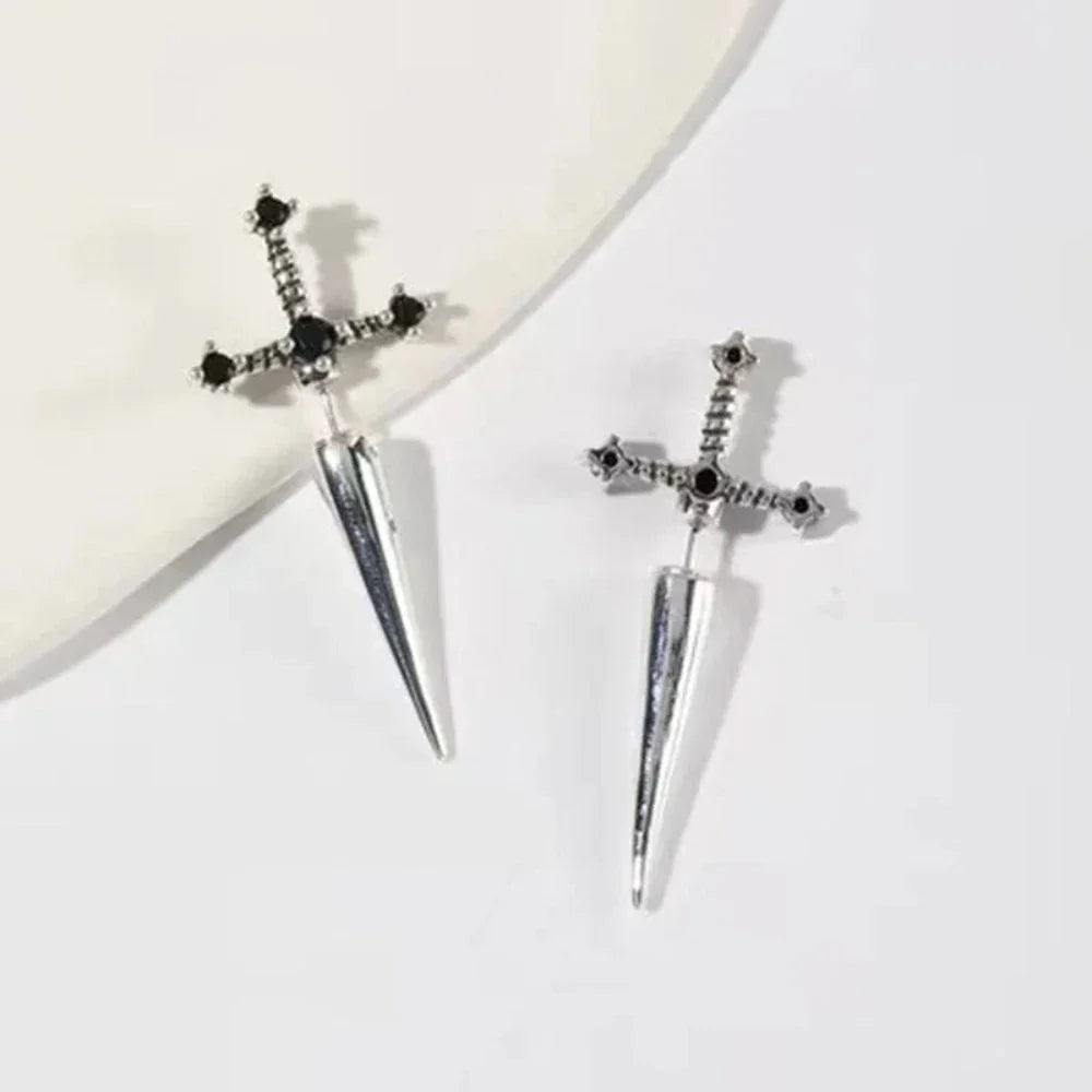 Fashion Earrings Inspired by Viking Swords