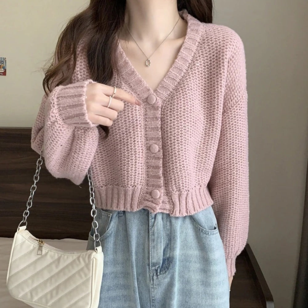 Slim Fit Short Cardigan for Women