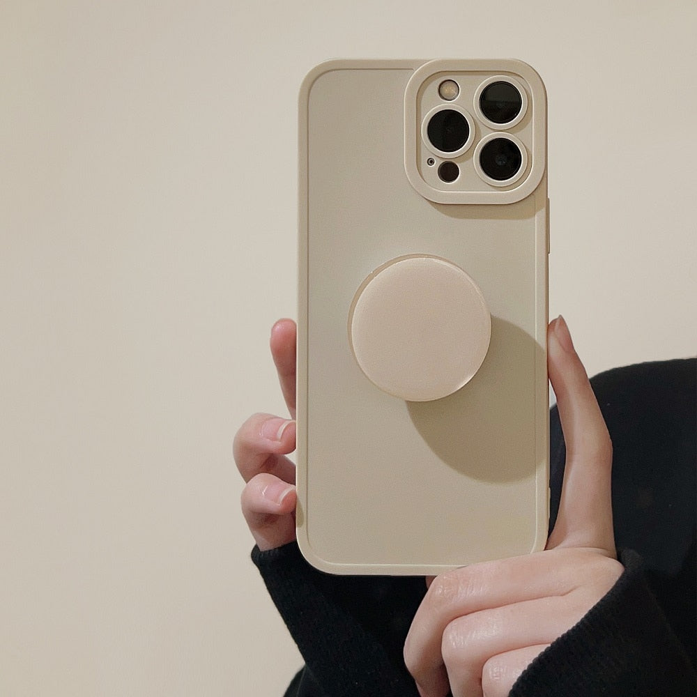 Adjustable Back Holder Earth Tone Mobile Case