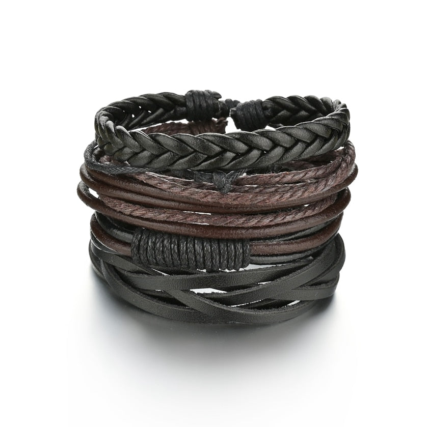 Gothic Layered Bracelet for Men