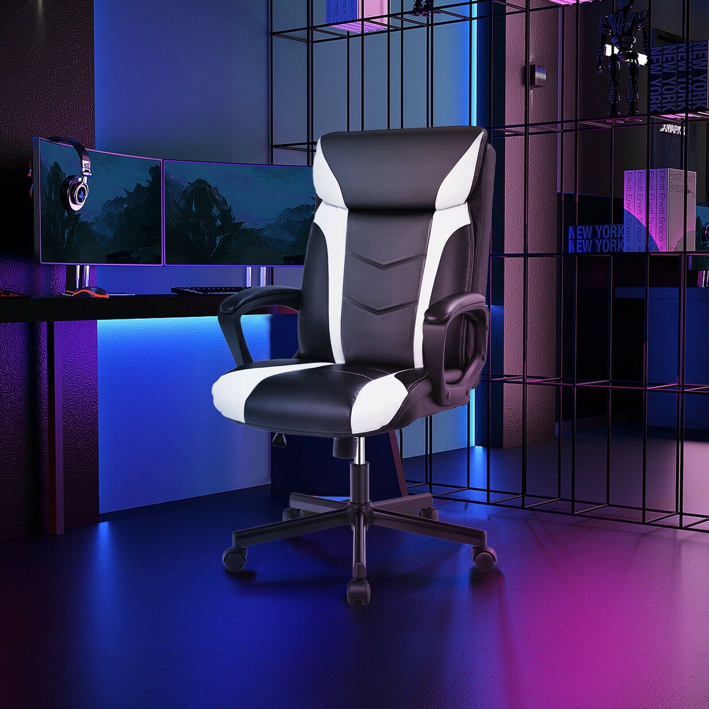 Gaming Racer Inspired Office Computer Chair