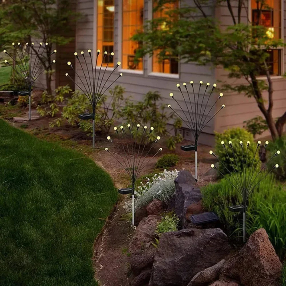 Set of 10 LED Solar Eye Ball Lights for Halloween (2 Packs)