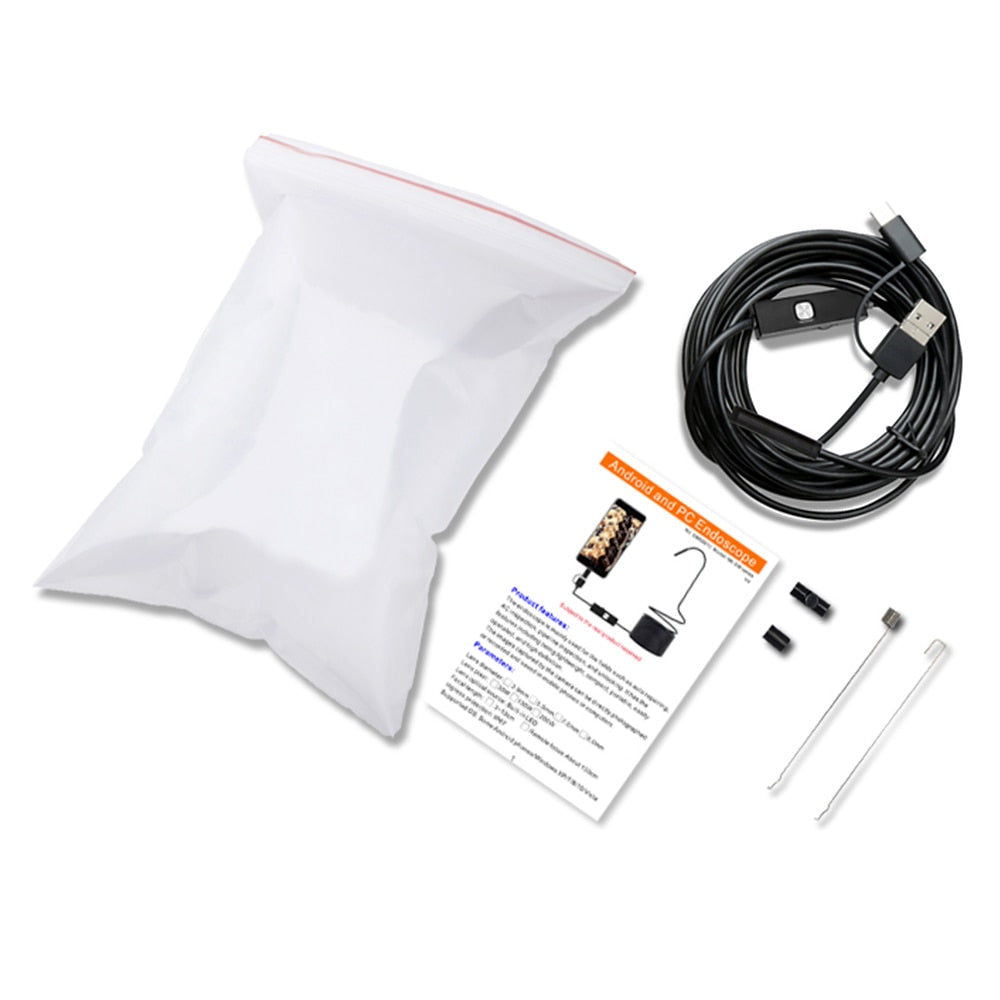 Mini Waterproof Camera with LED Light