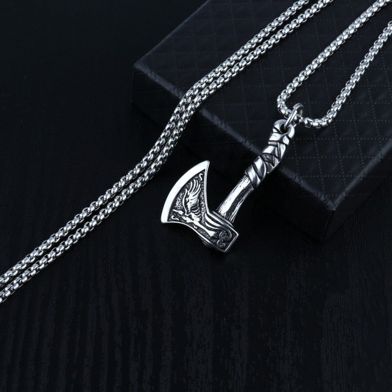 Wolf Totem Axe Pendant