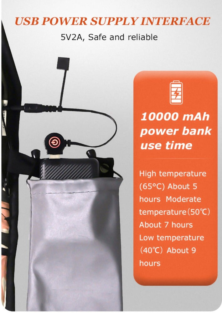 Heated USB Portable Camping Mat for Outdoor Sleeping