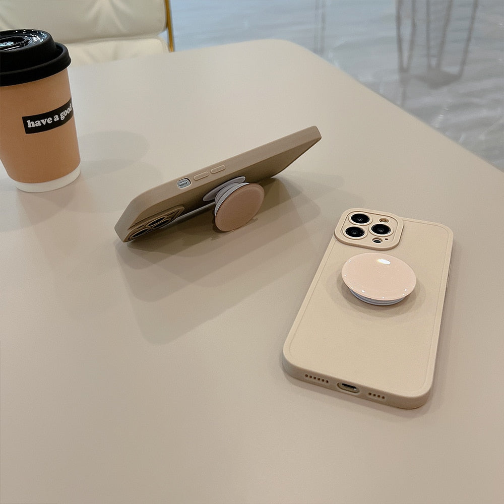 Adjustable Back Holder Earth Tone Mobile Case