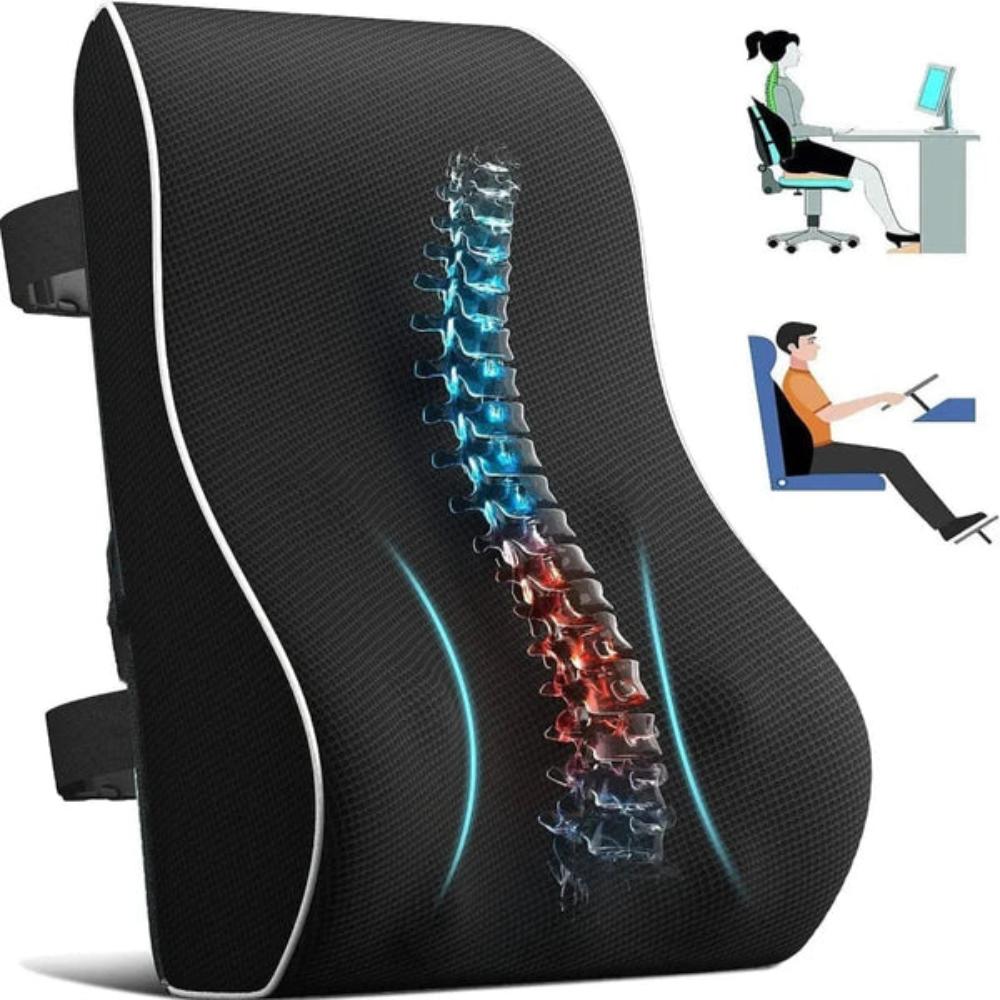 Lumbar Support Cushion with Memory Foam