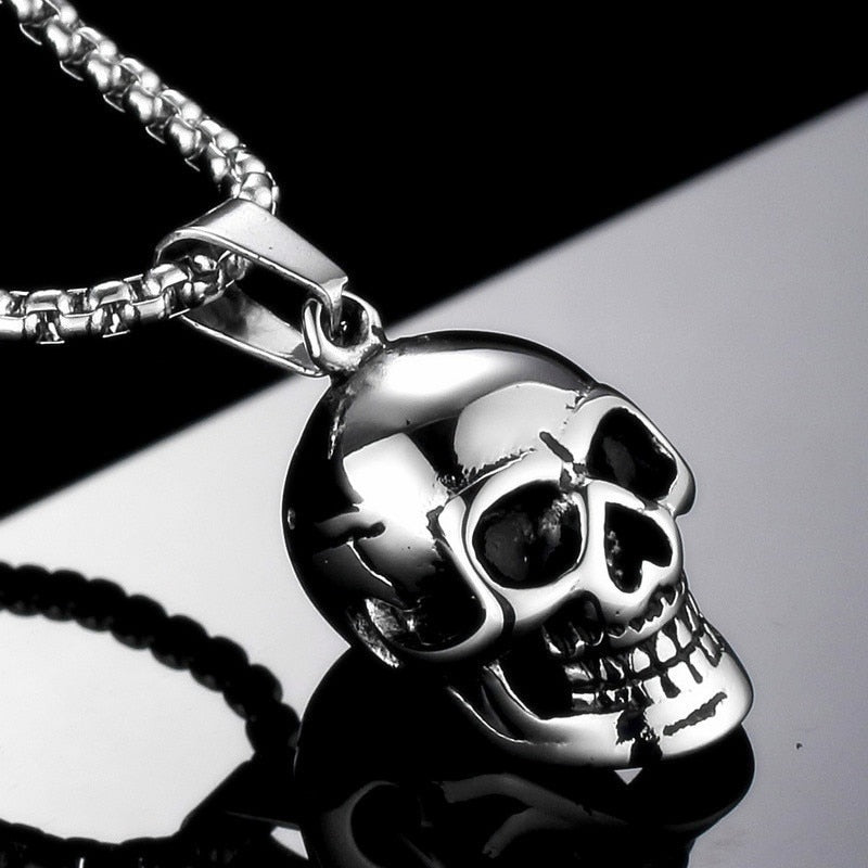 Gleaming Skeleton Pendant