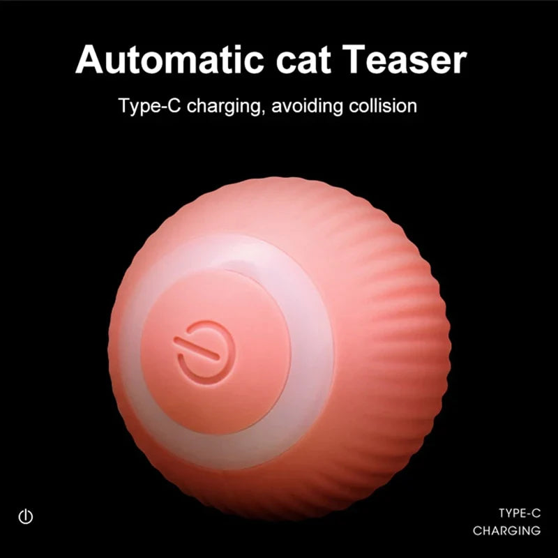Rolling Cat Toy Ball - Electric and Entertaining