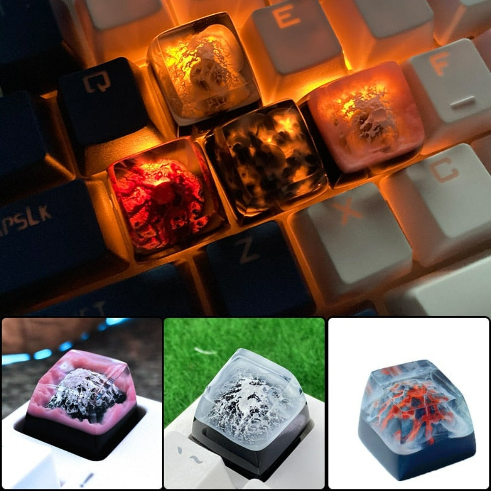 Mountain Themed Keycap