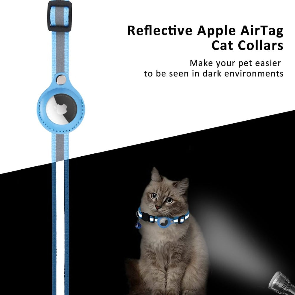 Reflective Pet Tag Holder for Feline and Canine Companions