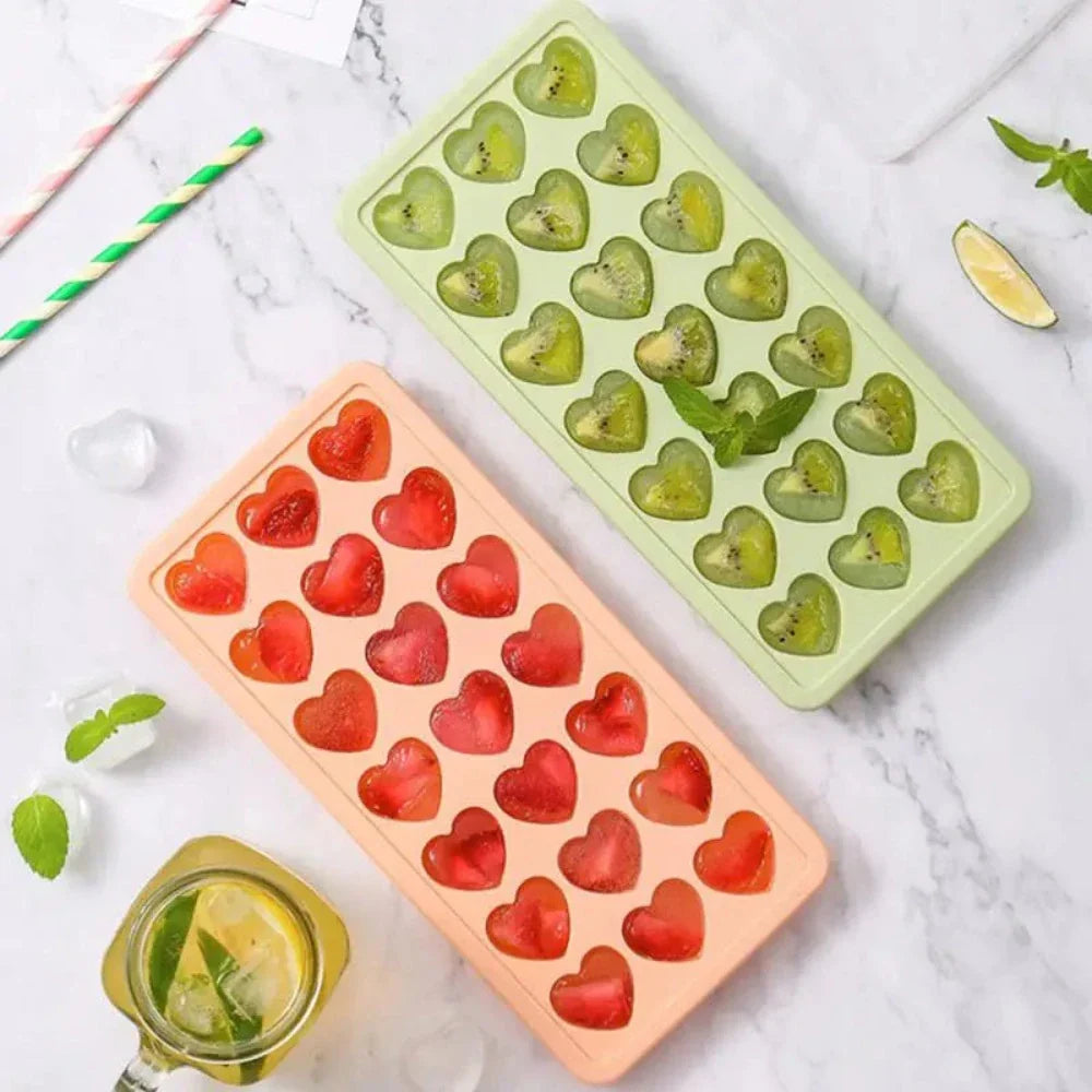 Ice Mold in the Shape of a Heart